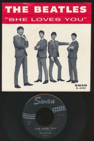 Beatles Stunning 1964 U.  S.  Swan 
