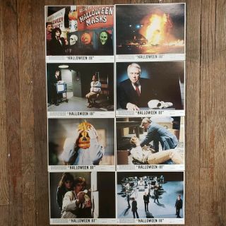 Halloween Iii 3 Season Of The Witch 1982 Movie Poster Lobby Cards Set