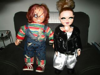 Chucky And Tiffany (bride Of Chucky) Doll Set 24 "