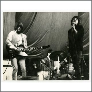 Rolling Stones 1965 Hamburg Vintage Photograph (germany)