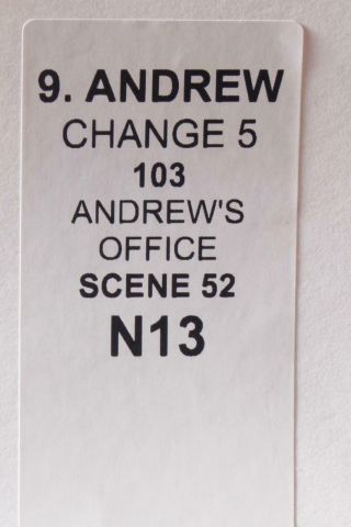 FWAAF Andrew Alex Jennings Screen Worn Shirt Tie & Pocket Square Set Ep 103 7