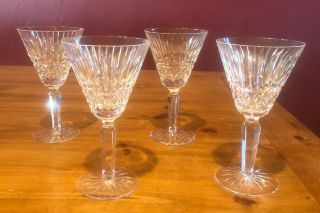 Set Of 4 Waterford Crystal 6 7/8 " Maeve Water Goblet Glasses