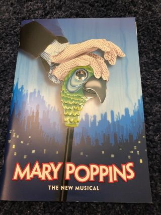 Disney Mary Poppins The Musical Program Book 2009 Broadway Ashley Brown