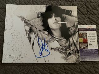 Signed Steven Tyler Aerosmith Autographed Autograph Photo W/ Jsa