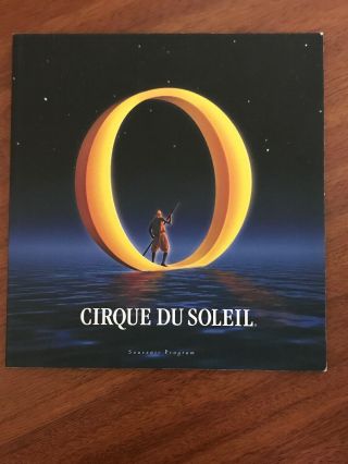 O Cirque Du Soleil " O " - Bellagio Las Vegas - Souvenir Program 2006