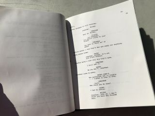 Rare The Takeover Movie Script Screenplay By Gene Mitchell 1994 3