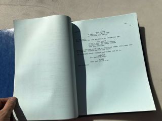 Rare The Takeover Movie Script Screenplay By Gene Mitchell 1994 5