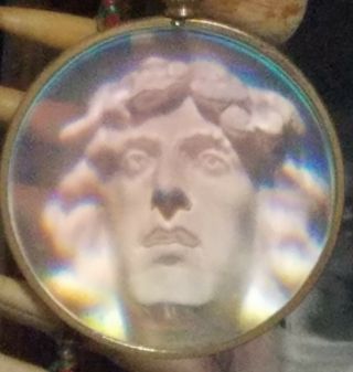 Rare 1977 Roger Daltrey Hologram Pendant & Chain - Impossible To Find