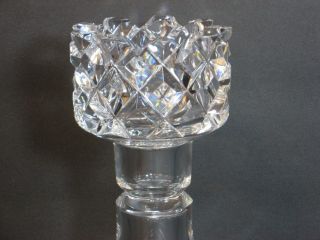 Orrefors Sofiero Crystal Candle Holders 7 