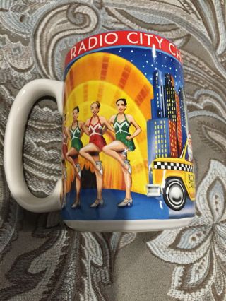Radio City Music Hall Christmas Spectacular Collectible Ceramic 3d Coffee Mug