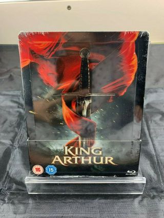 King Arthur Blu - Ray Steelbook Zavvi Exclusive Uk Rare,  New/sealed