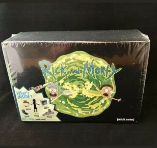 Rick And Morty Adult Swim Complete Loot Crate Exclusive Box Set Nib Culturefly