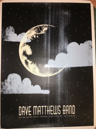 Dave Matthews Band Alpine Valley 2005 Poster