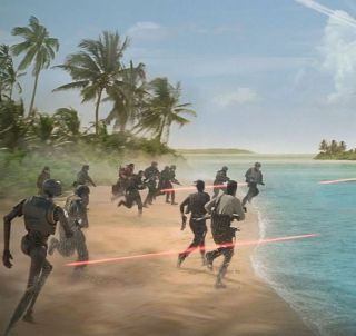 ROGUE ONE A STAR WARS STORY MOVIE POSTER 2 Sided INTL Version B 27x40 3