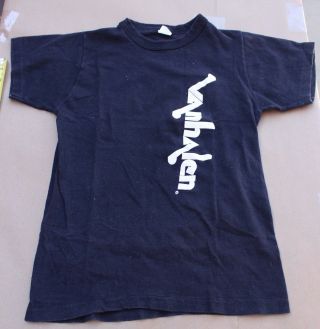 Vintage Van Halen Rare Black T - Shirt Small Music Album Band Promo Promotional