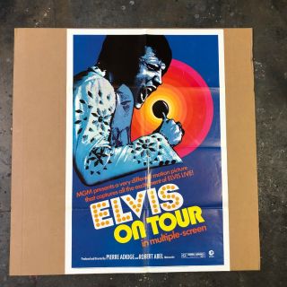 Elvis On Tour 1972 One Sheet Poster Poster 72/409