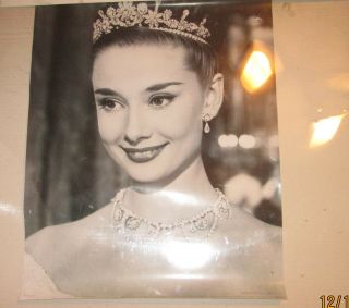 Audrey Hepburn Poster Rare 16 X 20 Hollywood Royalty