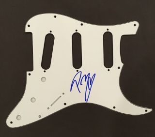 (4) POST MALONE Signed Autographed Guitar Pickguard,  LIL NAS X 2