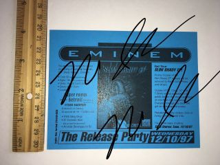 OG Eminem Slim Shady EP Release Flyer - 1997 Kid Rock Esham ICP Insane Clown 4
