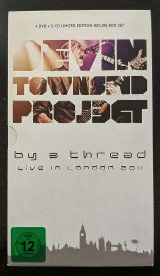 Devin Townsend Project,  By A Thread,  Limited Edition Deluxe Box Set,  4dvd,  5cd
