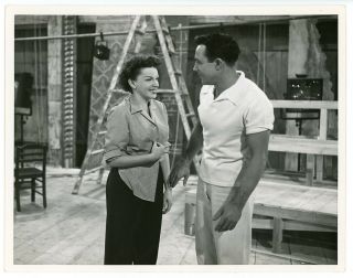 Judy Garland,  Gene Kelly Orig Double Weight Mgm Movie Photo 1950 Summer Stock