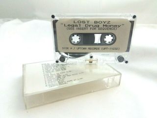 Lost Boyz Legal Drug Money Uptown Promo Cassette Vtg Rap Hip Hop Album Rare Vhtf
