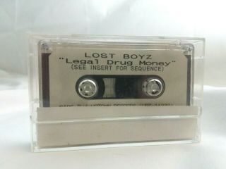 Lost Boyz Legal Drug Money Uptown PROMO Cassette Vtg Rap Hip Hop Album Rare VHTF 4