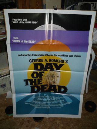 Day Of The Dead,  Nr Orig 1 - Sht / Movie Poster (george Romero) - 1985
