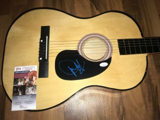 Dwight Yoakam Signed Autographed Tan Acoustic Guitar Country Legend Jsa/