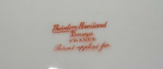 Theodore Haviland Limoges France Schleiger 330 Handled Cake Plate 5