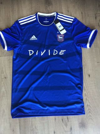 Ed Sheeran Ipswich Town Divide Limited Edition Official Football Shirt Size M