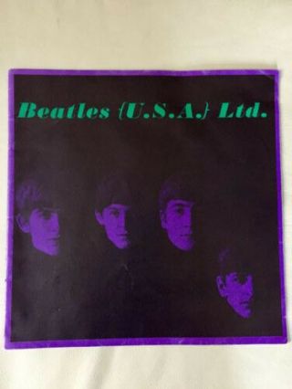 Beatles American Tour Programs - All 3 Us Tours 1964,  1965 And 1966