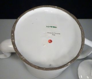 Astier de Villatte French Ceramic Benoit Teapot - 57207 12