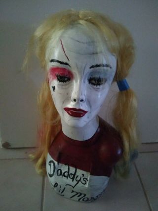 Harley Quinn Movie Prop From Make - Up Design Studio Signed By Al Beetolazzi