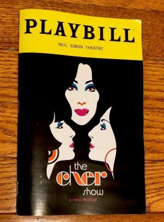 The Cher Show Broadway Playbill Opening Night - - December 2018