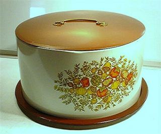 Spice Of Life Corning Ware Metal Cake Carrier