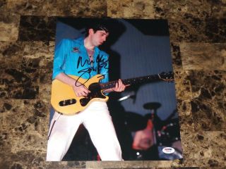 The Clash Mick Jones Rare Authentic Hand Signed Autographed 11x14 Photo Psa