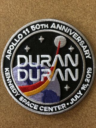 12 Duran Duran Nasa Apollo 11 50th Anniversary Patches