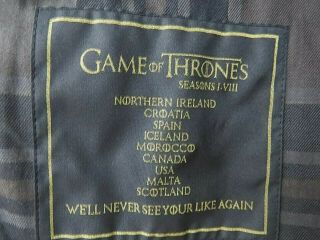 Limited Rare Game of Thrones Belstaff Trailmaster Cast & Crew Jacket W/ Tags CC 8