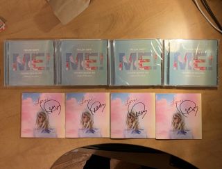 Taylor Swift Signed Autograph Lover Cd Booklet