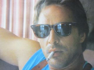 Don Johnson Miami Vice Poster Vintage Tv Tie - In Series Sexy Man Crime Drama 1984 3
