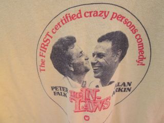 The In - Laws Vintage Peter Falk Alan Arkin Film Promo T - Shirt