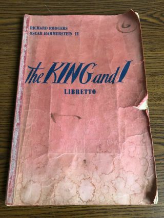 Mvths - The King & I - Libretto