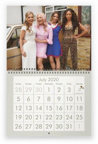 Spice Girls 2020 Wall Calendar