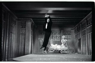 Marilyn Monroe 35mm B/w Photo Camera Negative Yves Montand Jumps Rare