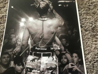 Xxxtentacion Wow Signed With Tamper Proof Hologram & Auto Autograph