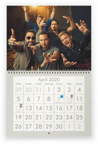 Backstreet Boys 2020 Wall Calendar