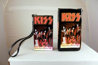 Kiss 1977 Transistor Radio By Aucoin Ex W/box