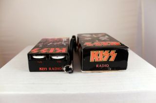 KISS 1977 Transistor Radio by Aucoin EX w/Box 6