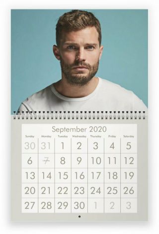 Jamie Dornan 2020 Wall Calendar